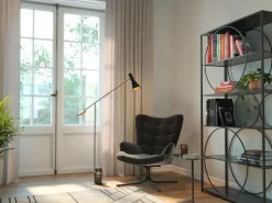 Snurrfåtölj Oscar - Svart Sammet - KARE Design