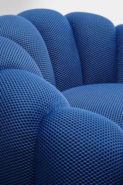 Snurrfåtölj Peppo Bloom - Blå - KARE Design