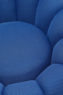 Snurrfåtölj Peppo Bloom - Blå - KARE Design