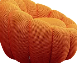 Snurrfåtölj Peppo Bloom - Orange - KARE Design