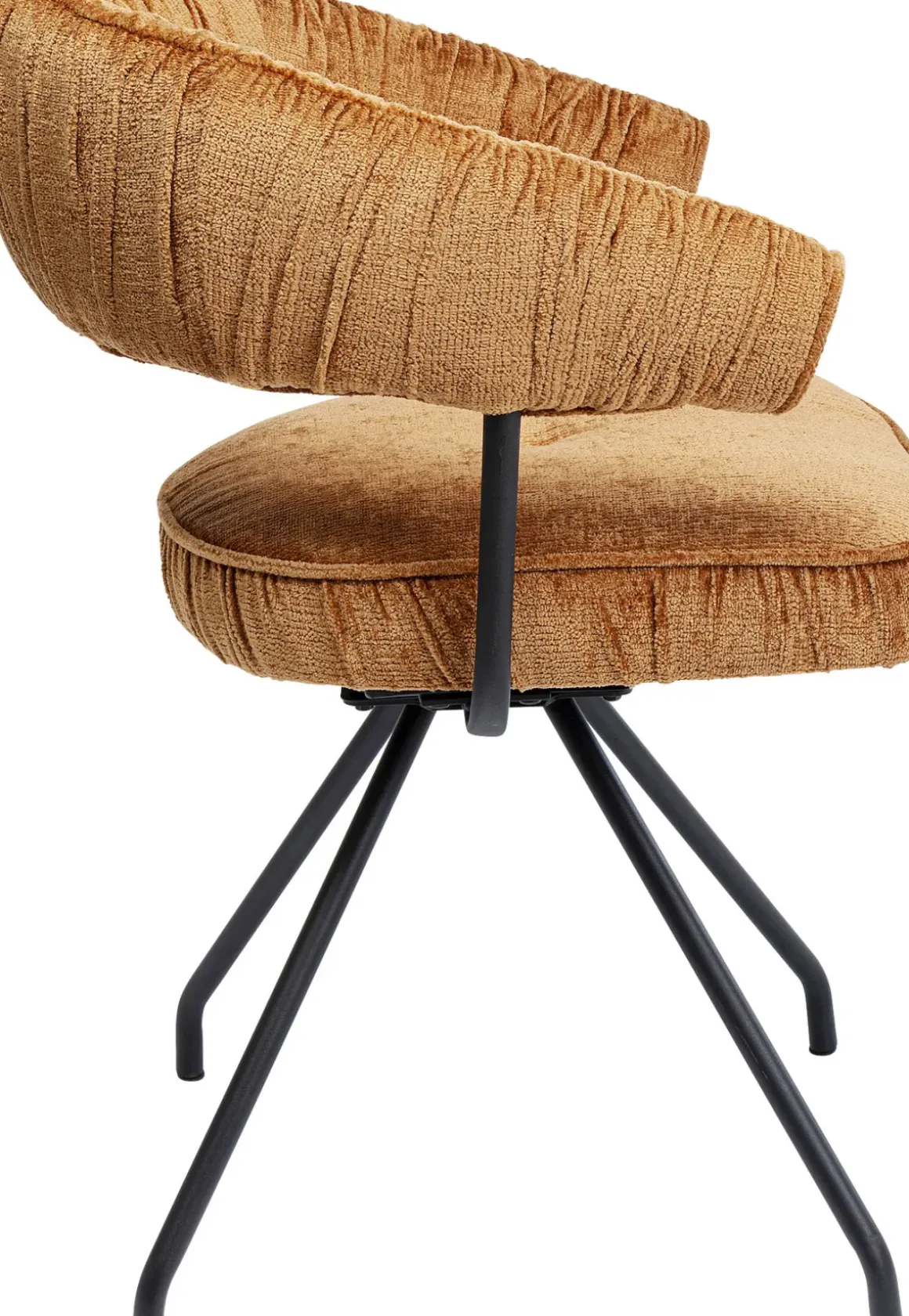 Snurrstol Arabella - Orange - KARE Design
