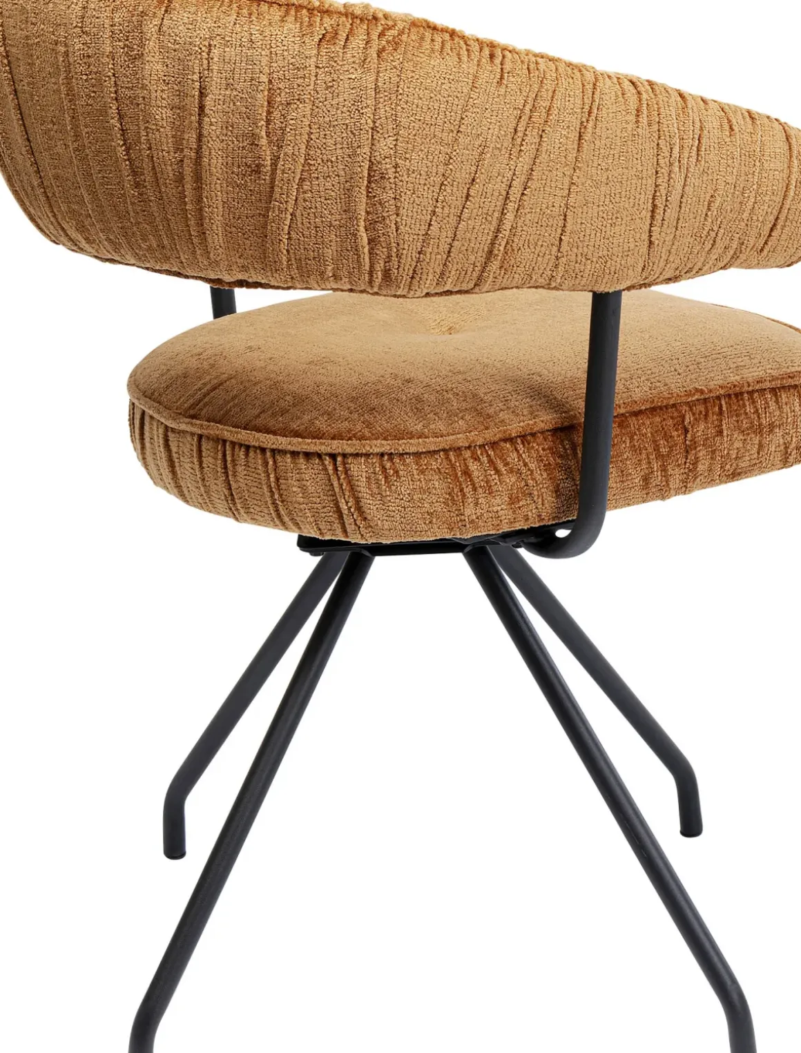 Snurrstol Arabella - Orange - KARE Design