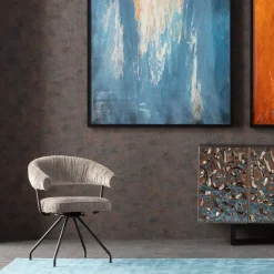 Snurrstol Arabella - Silvergrå - KARE Design