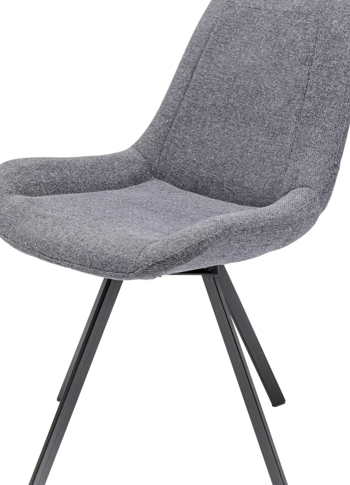 Snurrstol Baron - Grå/Svart - KARE Design
