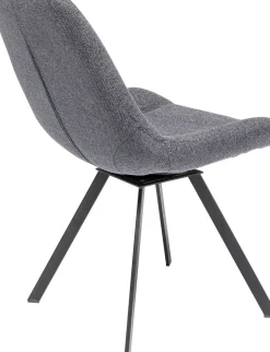 Snurrstol Baron - Grå/Svart - KARE Design