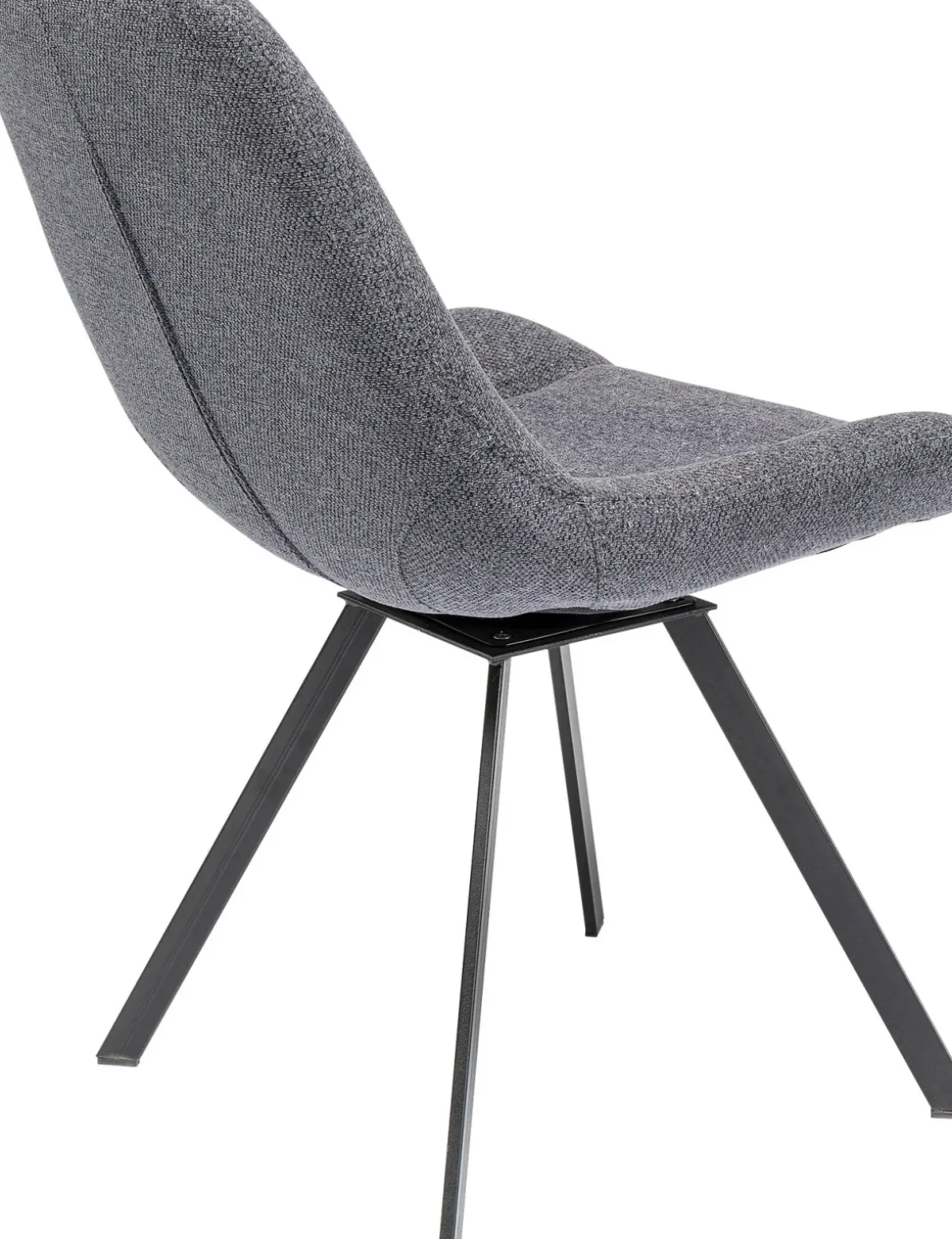 Snurrstol Baron - Grå/Svart - KARE Design