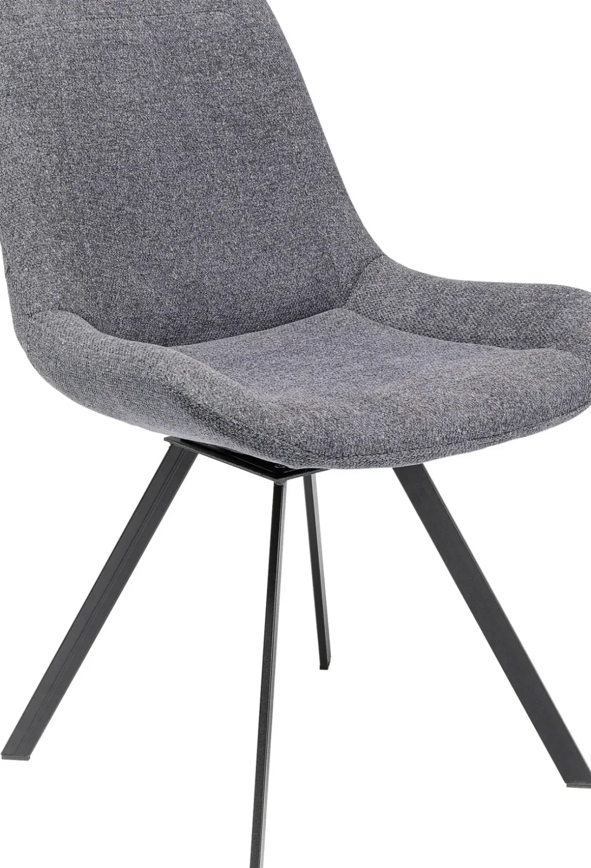 Snurrstol Baron - Grå/Svart - KARE Design