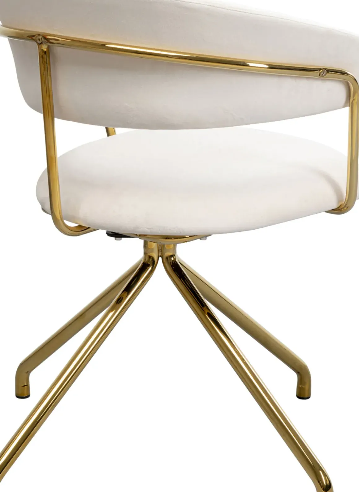 Snurrstol Belle - Sammet Cream - KARE Design