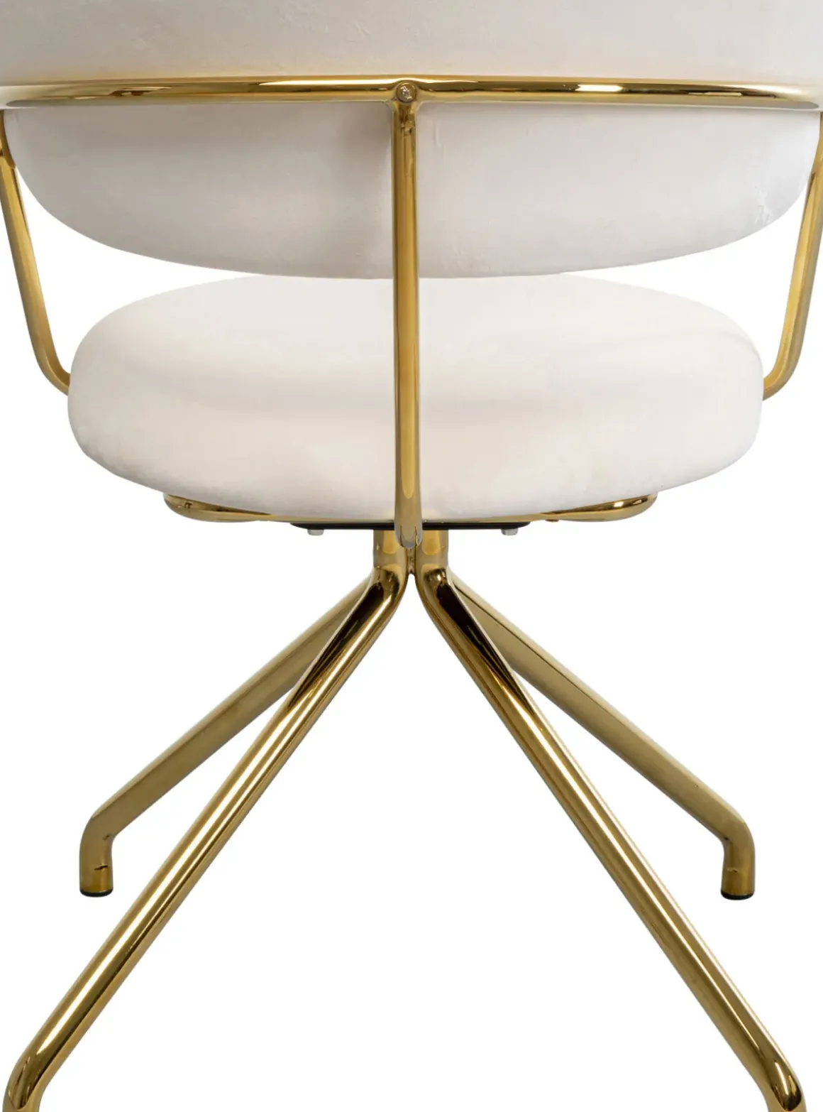 Snurrstol Belle - Sammet Cream - KARE Design