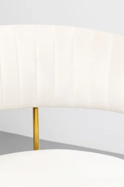 Snurrstol Belle - Sammet Cream - KARE Design