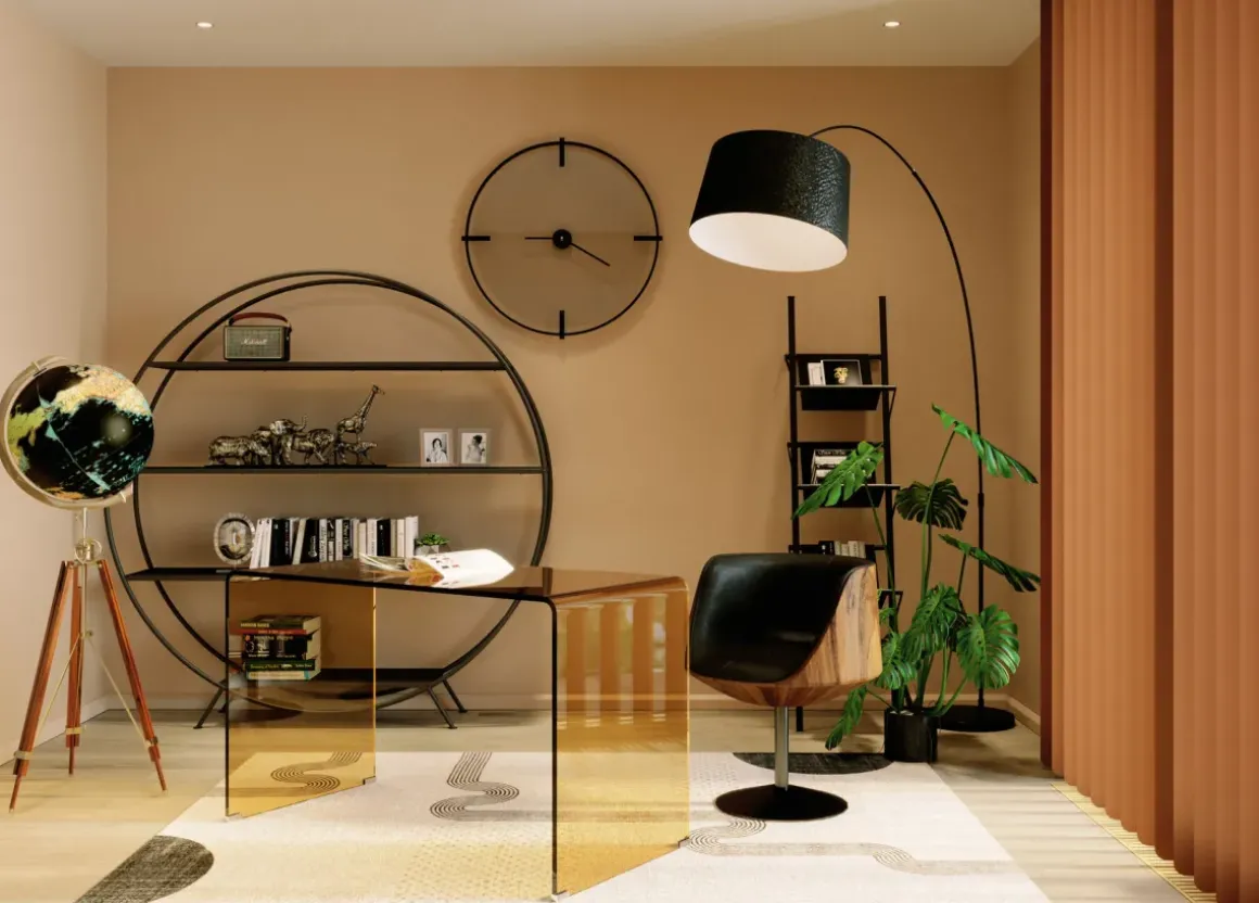 Snurrstol Club Walnut - KARE Design