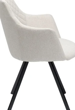 Snurrstol Coco - Creme Vit - KARE Design
