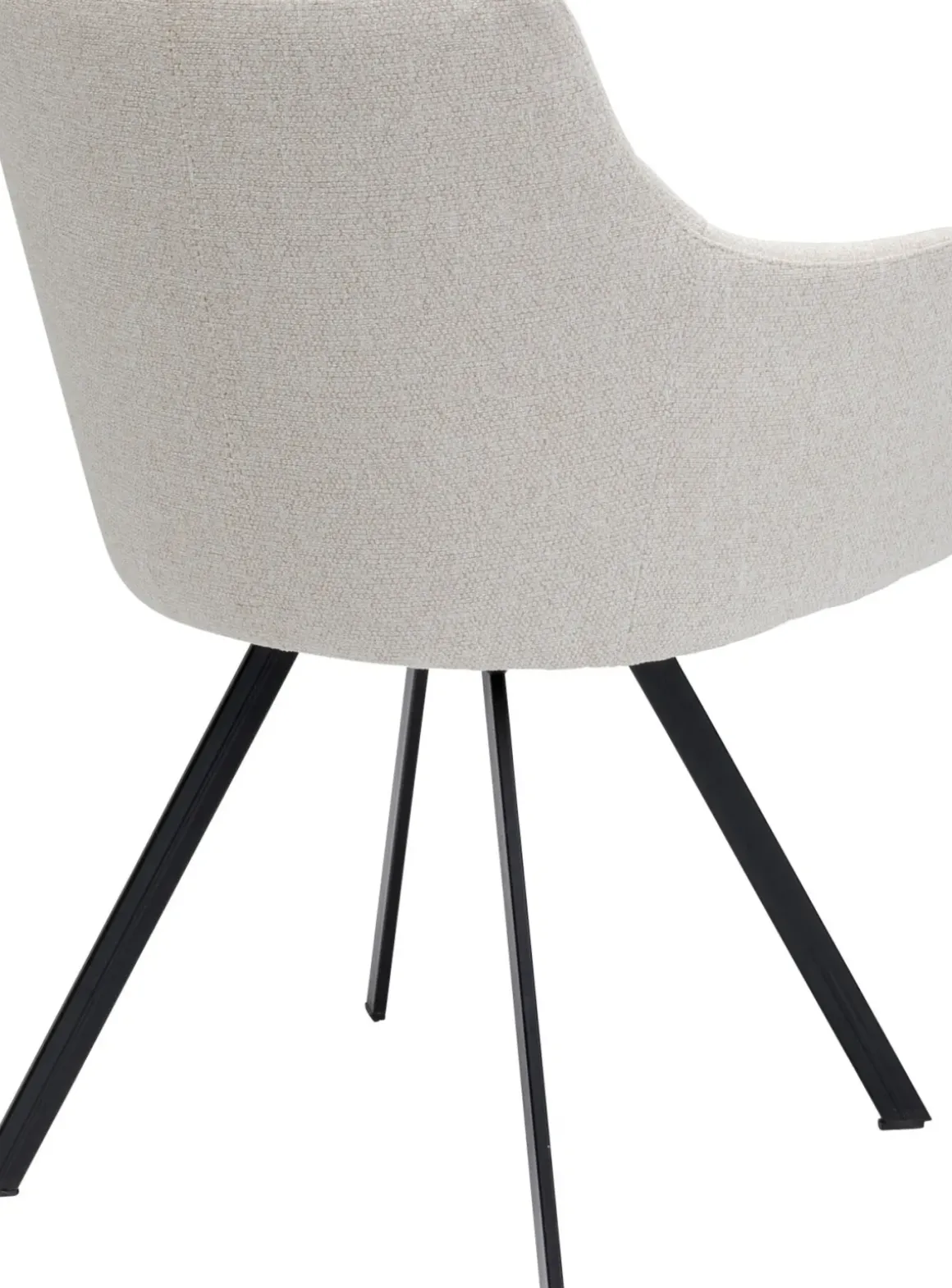 Snurrstol Coco - Creme Vit - KARE Design