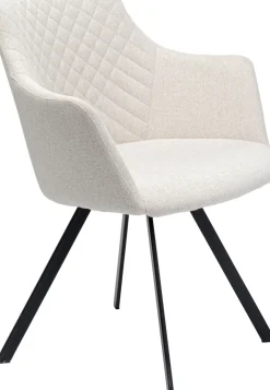 Snurrstol Coco - Creme Vit - KARE Design