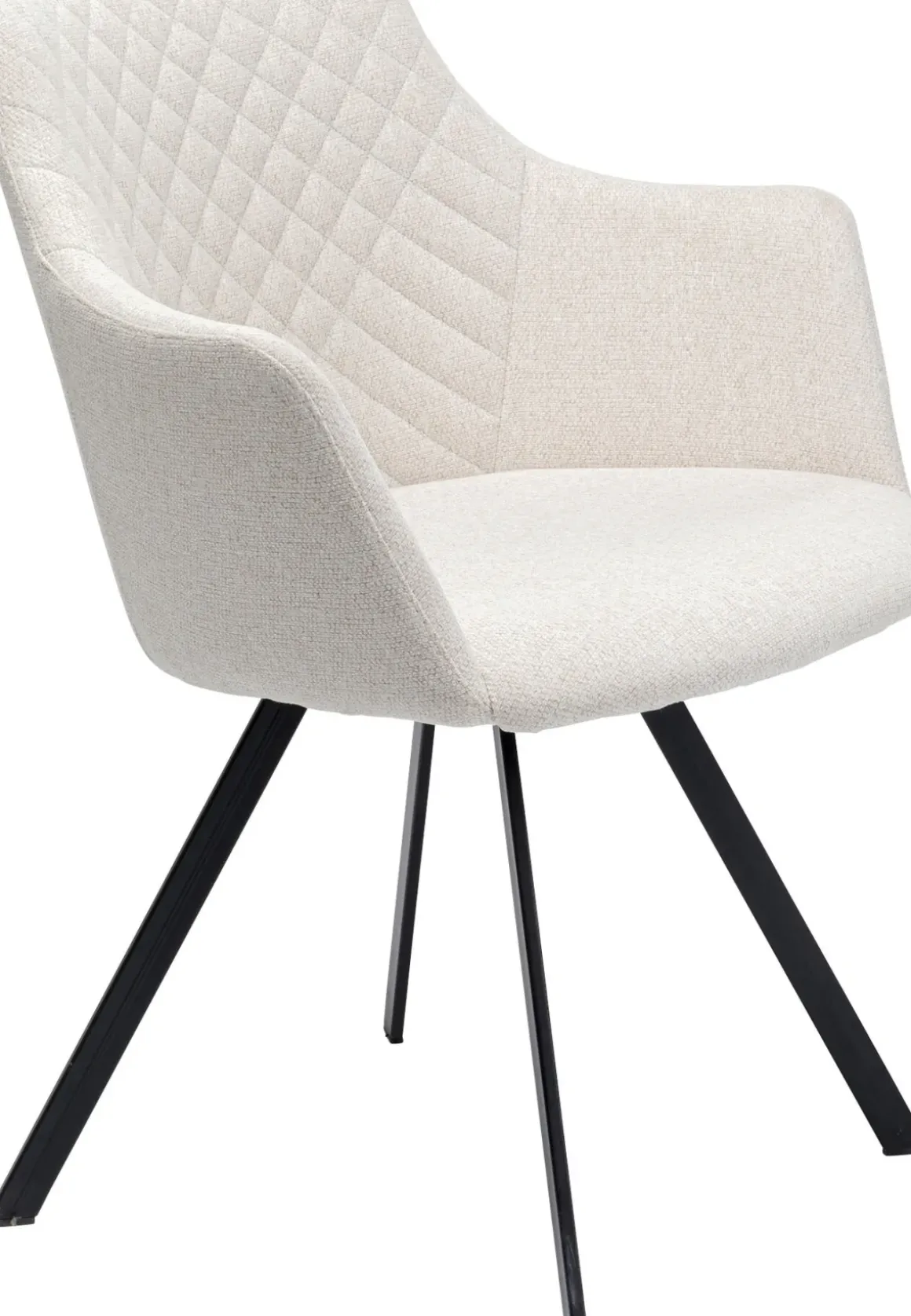 Snurrstol Coco - Creme Vit - KARE Design