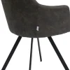 Snurrstol Coco - Mörkgrå - KARE Design