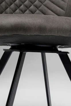Snurrstol Coco - Mörkgrå - KARE Design