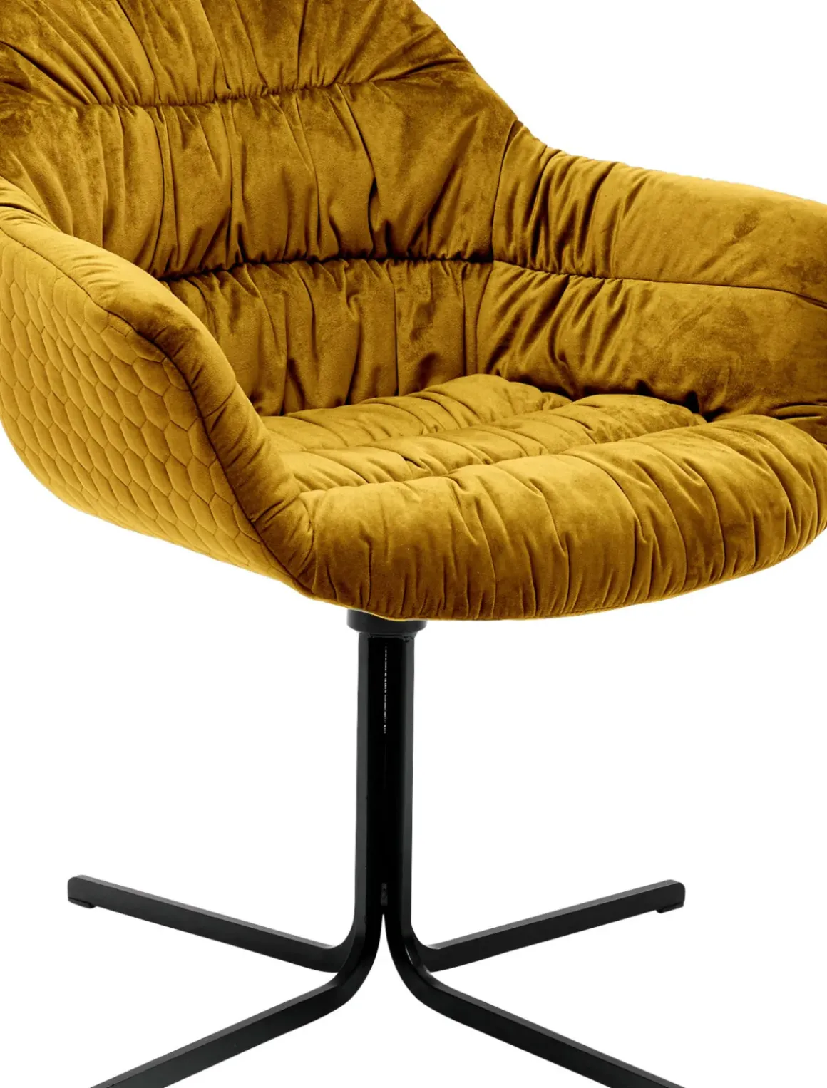 Snurrstol Colmar Gul - KARE Design