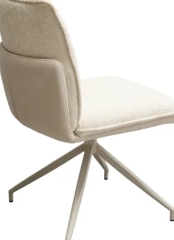 Snurrstol Hilla - Vit - KARE Design