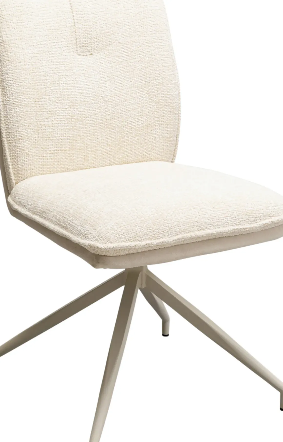 Snurrstol Hilla - Vit - KARE Design