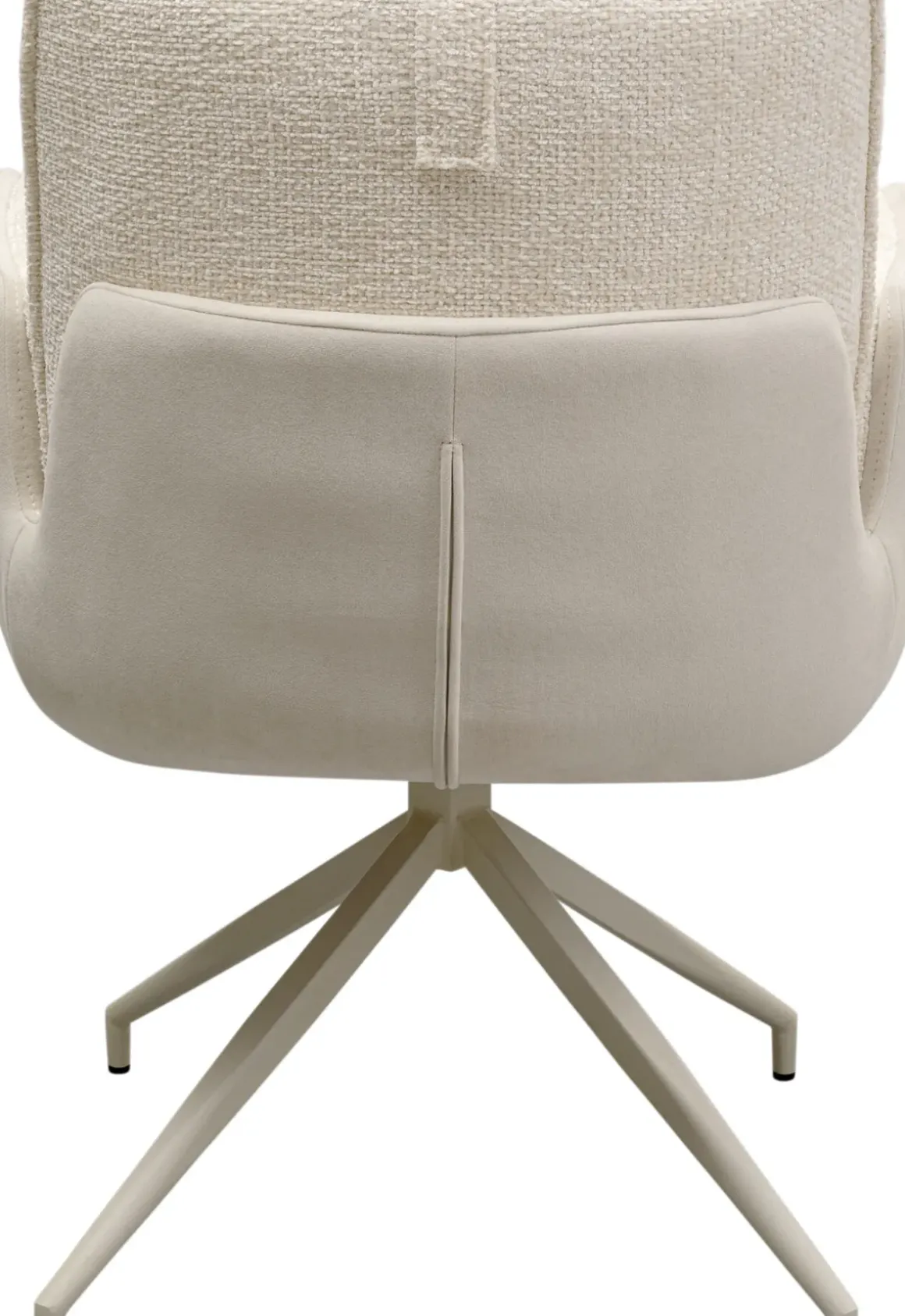 Snurrstol med Armstöd Hilla - Vit - KARE Design