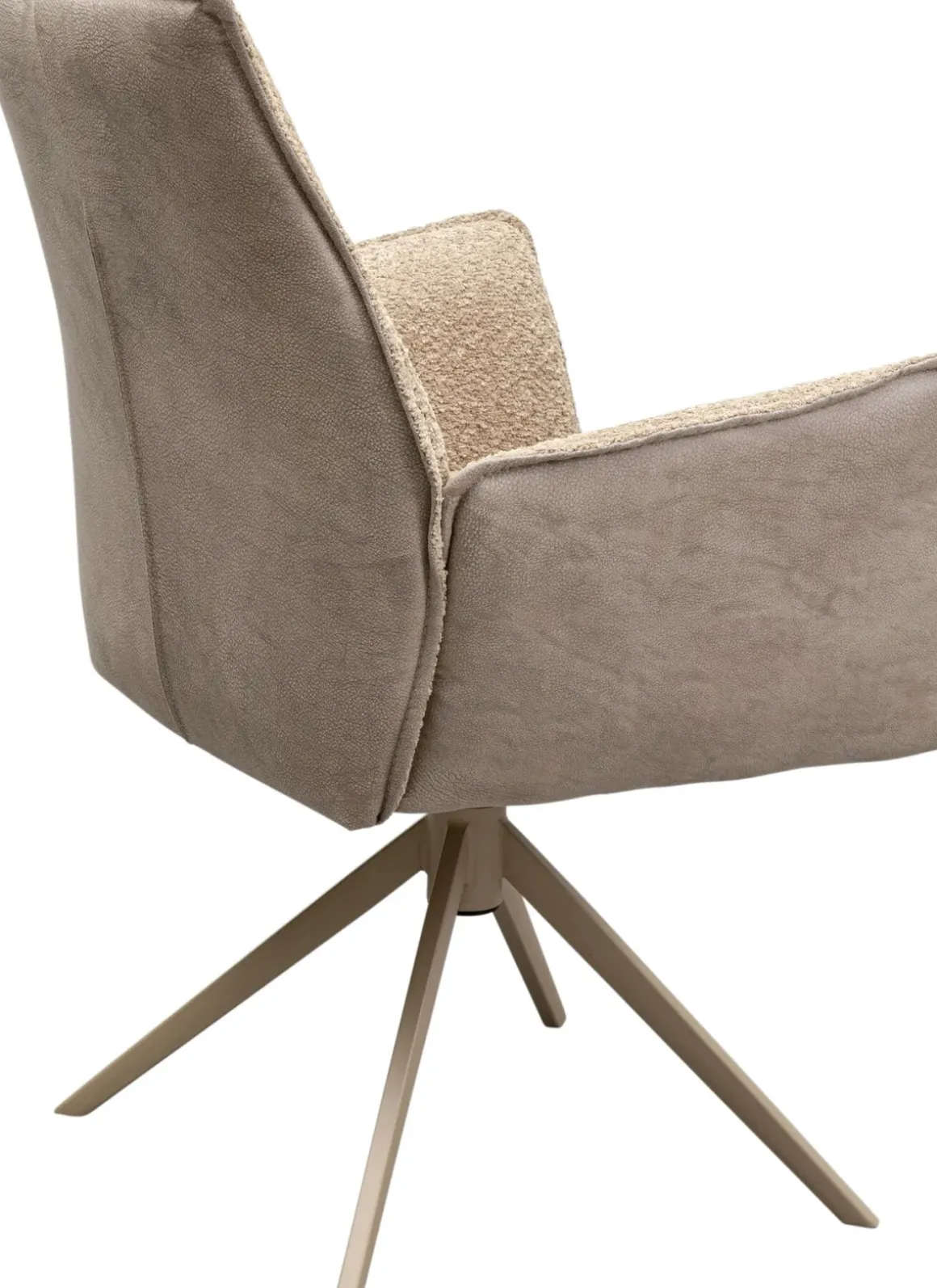Snurrstol med Armstöd Liverpool - Greige - KARE Design