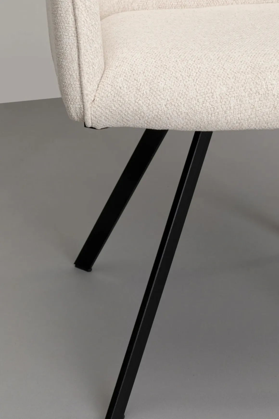 Snurrstol med Armstöd Modino - Cream - KARE Design
