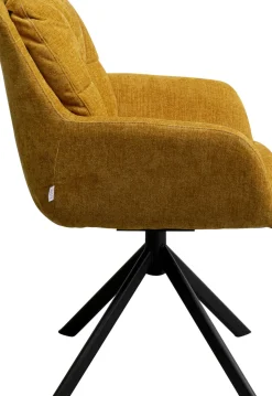 Snurrstol Molly - Gul - KARE Design