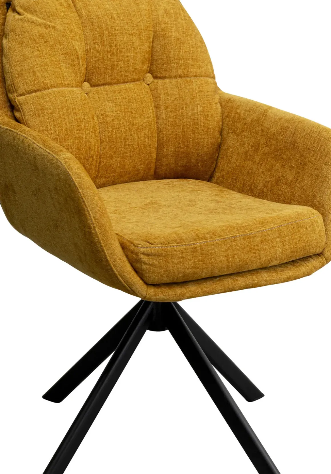 Snurrstol Molly - Gul - KARE Design