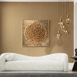 Sofa Livia - Melange Cream 3-Sits - KARE Design