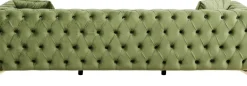 Soffa Bellissima - Grön, 3-Sits - KARE Design
