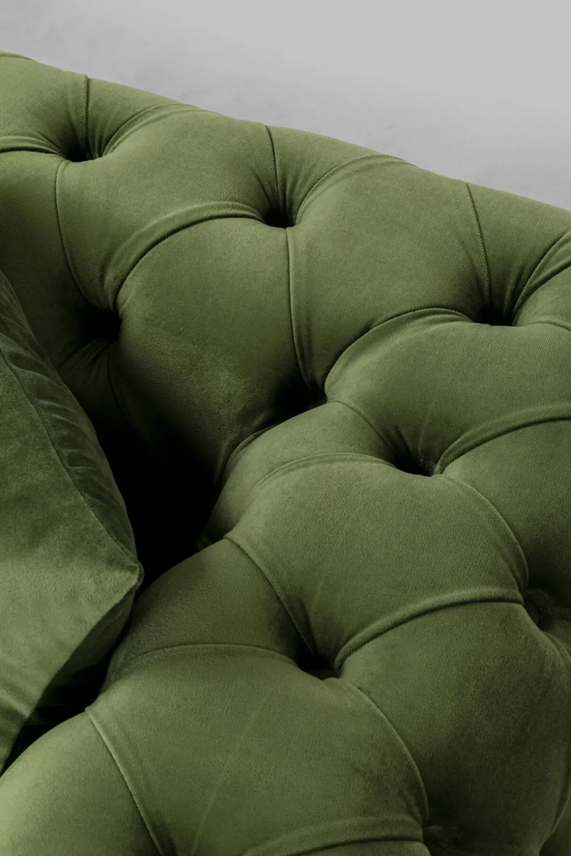 Soffa Bellissima 2-Sits, Sammetsgrön, 200cm - KARE Design