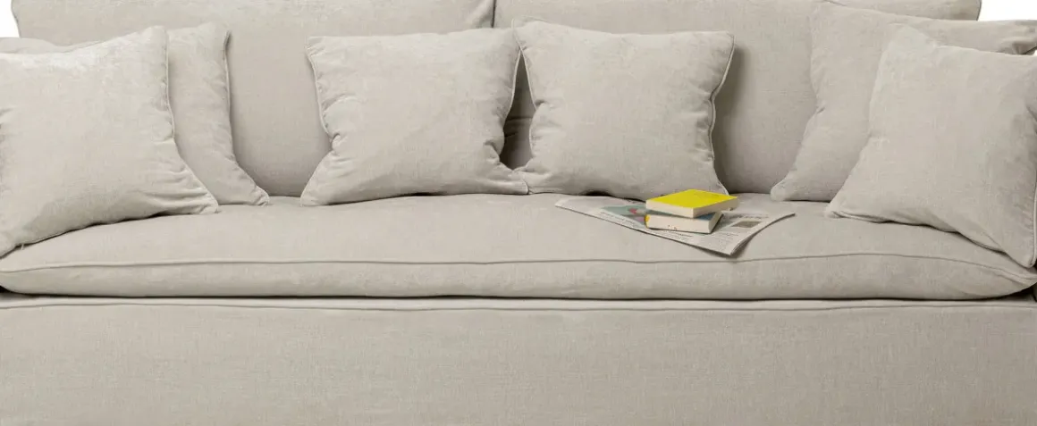 Soffa Boheme - Cream, 230cm - KARE Design