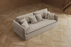 Soffa Boheme - Cream, 230cm - KARE Design