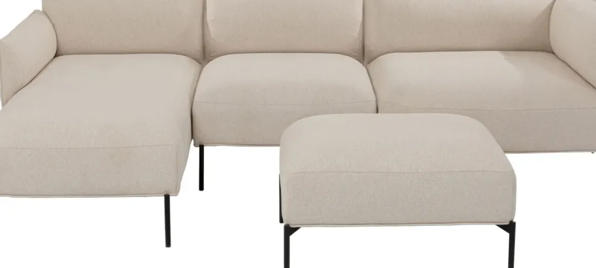 Soffa Chiara Cream - Kort Modul - KARE Design