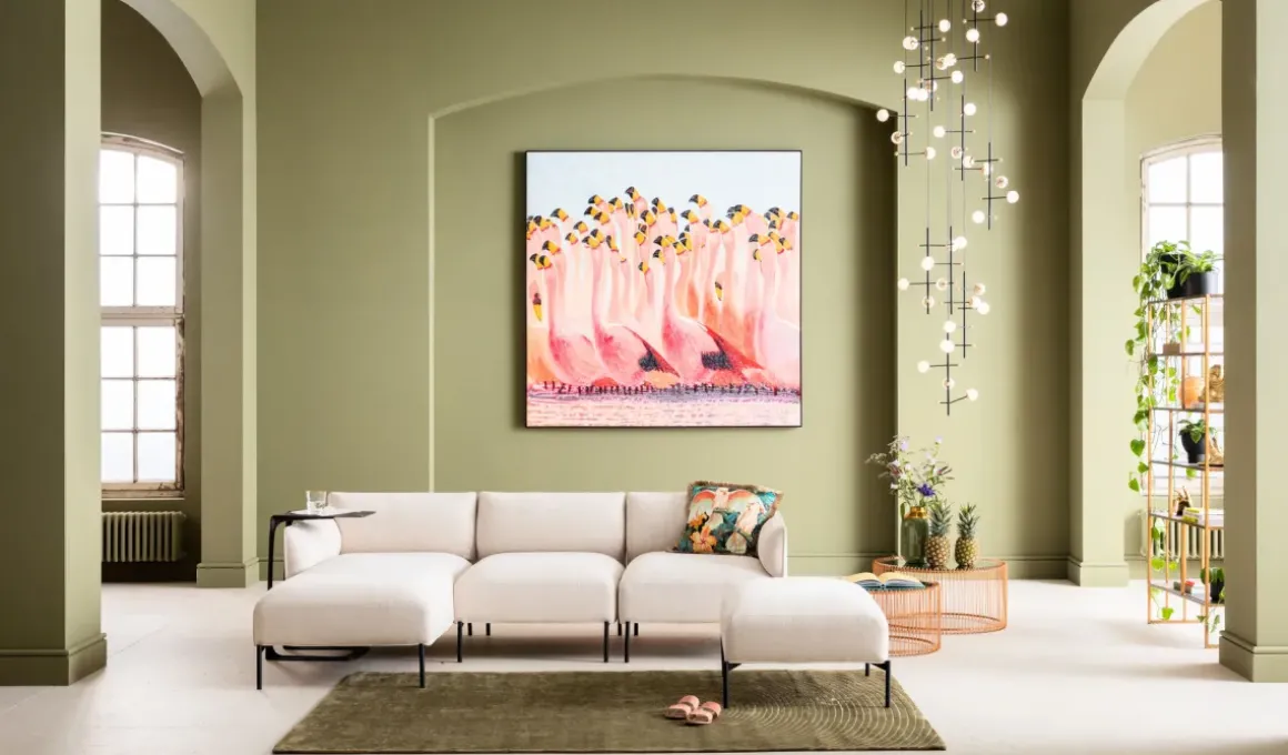 Soffa Chiara Cream - Kort Modul - KARE Design