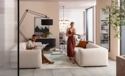 Soffa Cubetto - Cream, 220cm - KARE Design