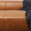 Soffa Cubetto Smart  - Ljusbrunt Läder, 220cm - KARE Design