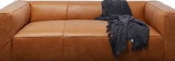 Soffa Cubetto Smart - Ljusbrunt Läder, 220cm - KARE Design