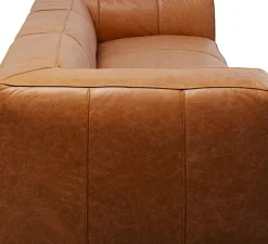 Soffa Cubetto Smart  - Ljusbrunt Läder, 220cm - KARE Design