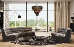 Soffa Del Wave Grå - KARE Design