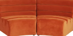 Soffa Del Wave Orange - KARE Design