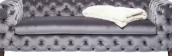 Soffa Desire - Grå Sammet, 3-Sits - KARE Design