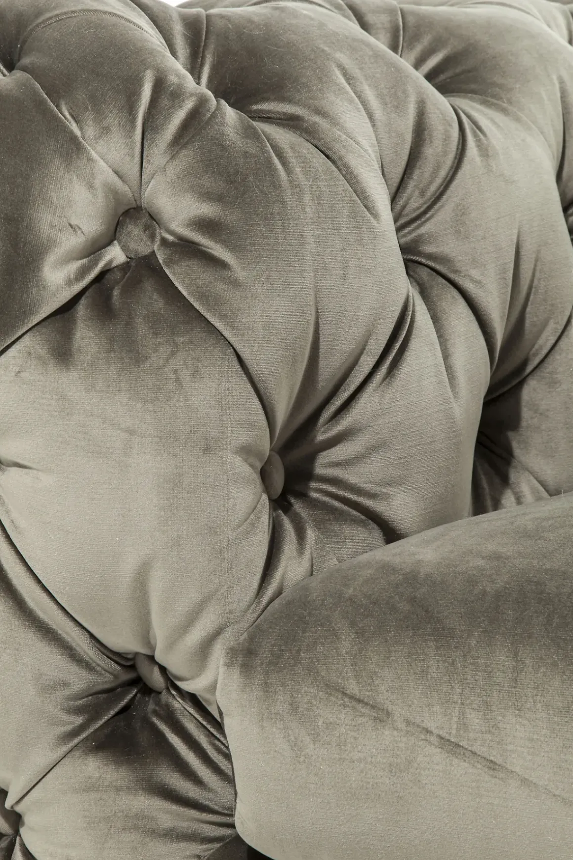 Soffa Desire - Khaki Sammet, 3-Sits - KARE Design