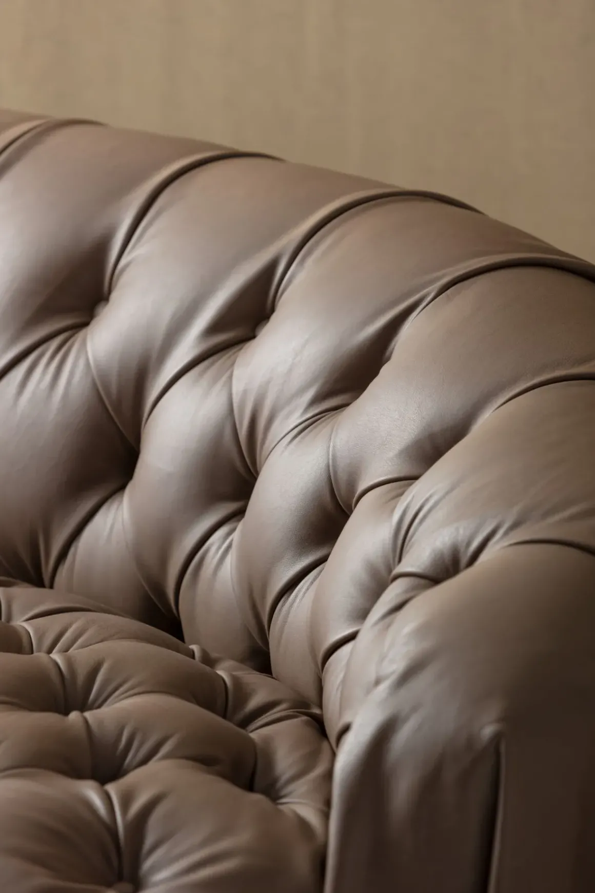Soffa Drapes - Läder, 226cm - KARE Design