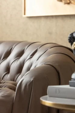 Soffa Drapes - Läder, 226cm - KARE Design