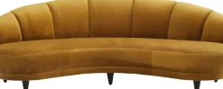 Soffa Dschinn - Bärnsten Sammet, 3-Sits - KARE Design