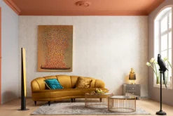 Soffa Dschinn - Bärnsten Sammet, 3-Sits - KARE Design