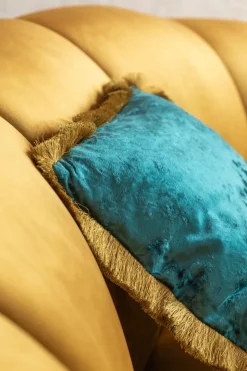 Soffa Dschinn - Bärnsten Sammet, 3-Sits - KARE Design