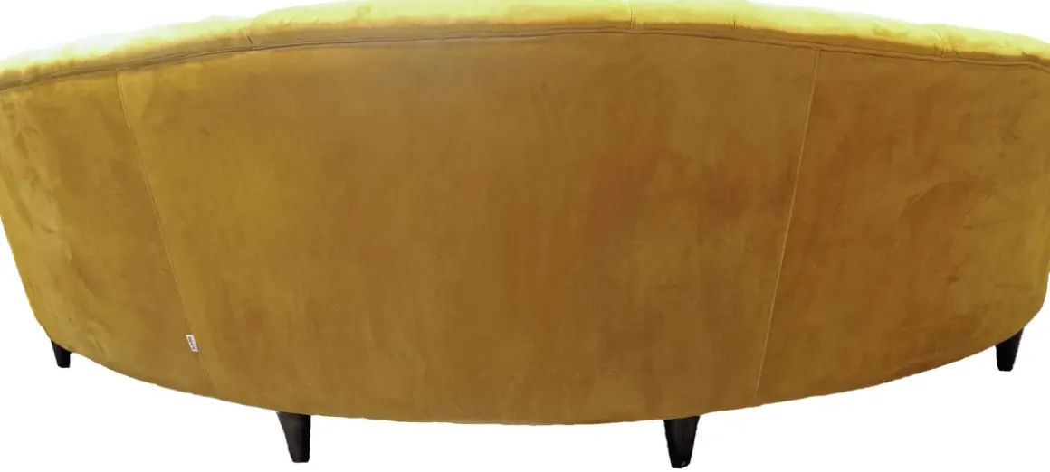 Soffa Dschinn - Bärnsten Sammet, 3-Sits - KARE Design